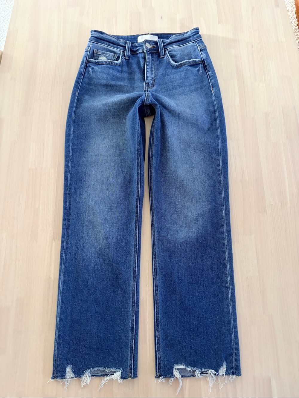 VERVET Blue High-Rise Stretch Jeans Sz 26